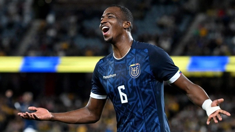 William Pacho es un emblema en el fondo ecuatoriano