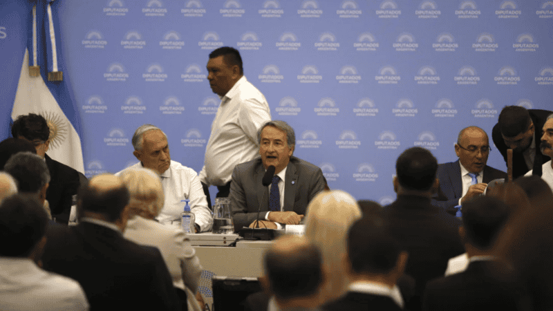 Después de la audiencia, este martes habrá un plenario de comisiones.