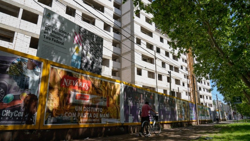 El Procrear de avenida Rondeau al 2900 está dentro de la negociación (Alan Monzón).