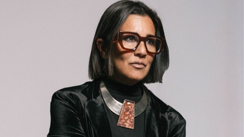 La diseñadora de joyas rosarina Gisella Miretti.