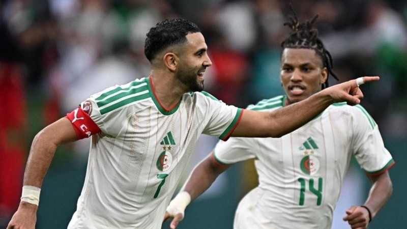 Riyad Mahrez es la gran figura de la selección de Argelia
