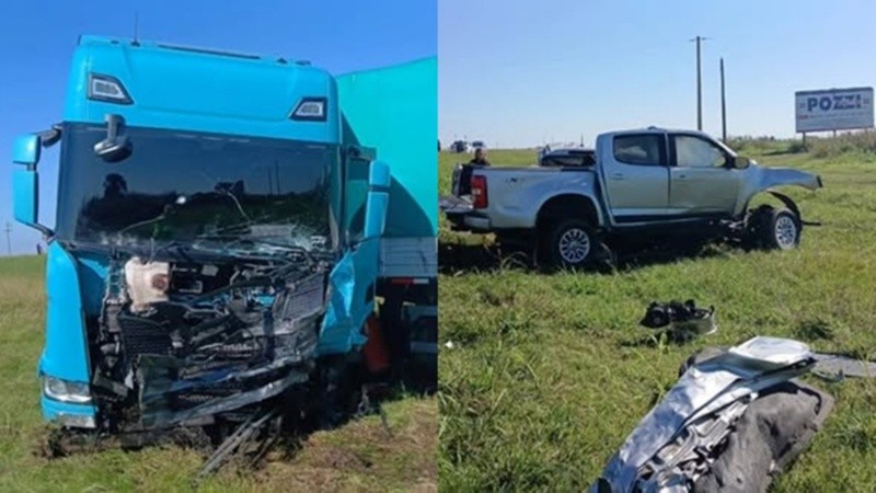 El violento choque dejó 4 muertos.