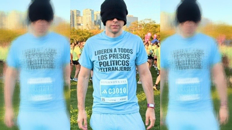 El gendarme argentino Nahuel Gallo.