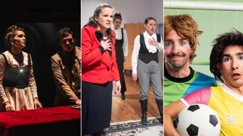 La cartelera teatral en Rosario.