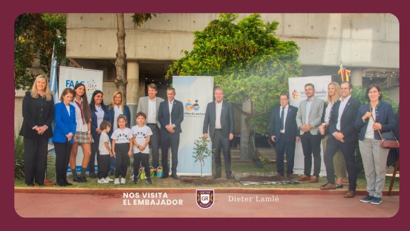 &nbsp;La Escuela Goethe Rosario recibió la visita del Embajador de Alemania