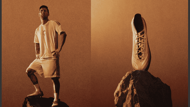 Los botines que usará Messi durante el Mundial.