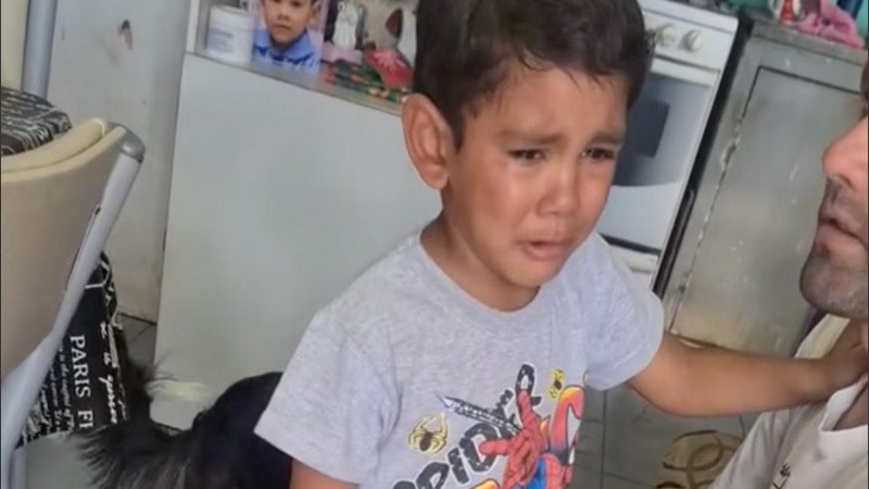 Ángel, el niño asesinado tenía 4 años.