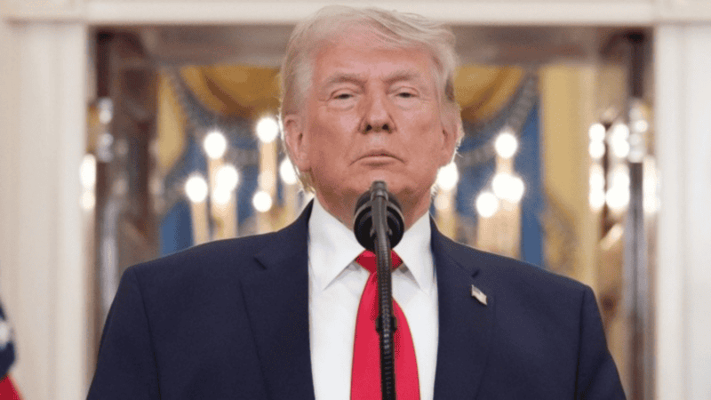 El presidente de Estados Unidos, Donald Trump.