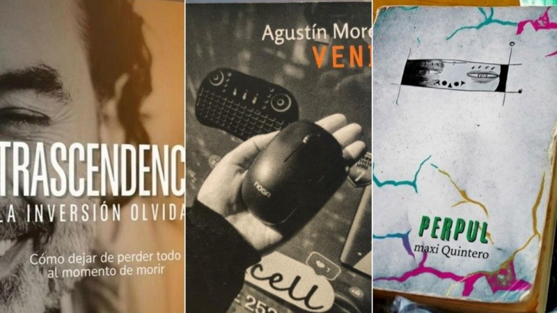 Las portadas de los libros 