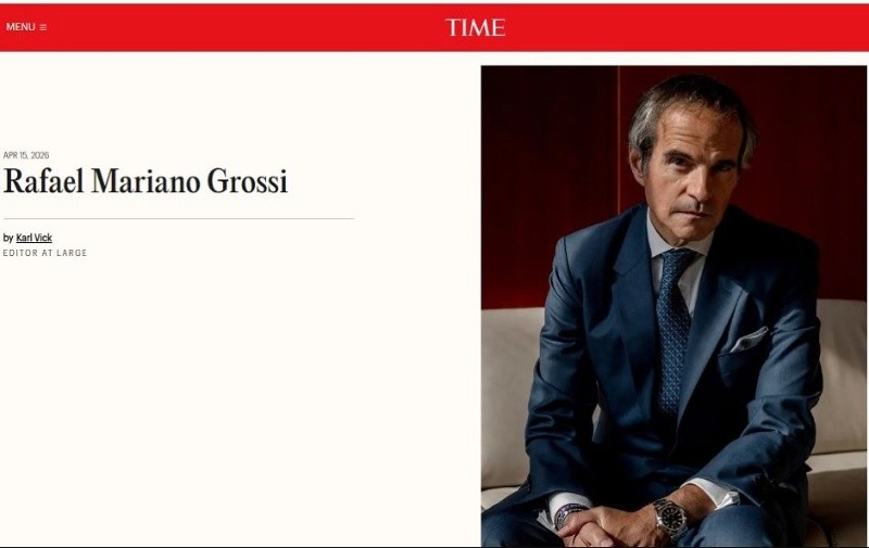 &nbsp;Grossi fue elegido para integrar la destacada lista de la revista Time.