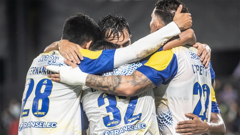 Copetti metió el gol de la victoria en Asunción.