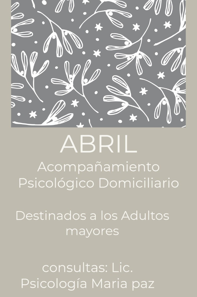 El flyer de la 'licenciada'.