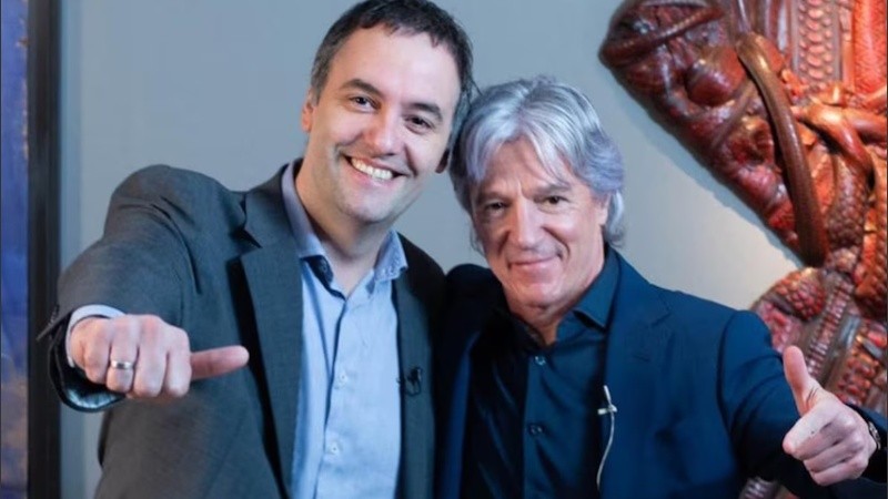 Manuel Adorni y Marcelo Grandio.