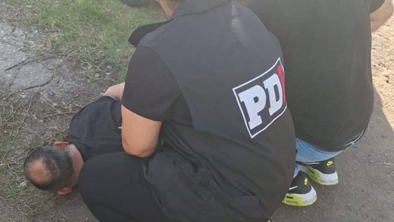 El sospechoso fue aprehendido en la zona de Urquiza las vías del Ferrocarril Belgrano.