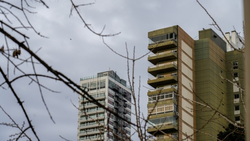 Un domingo inestable en Rosario.