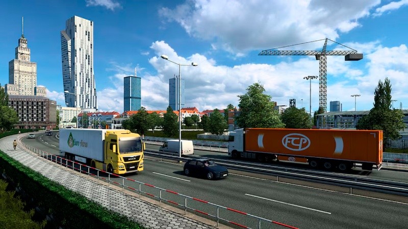 Euro Truck Simulator es un videojuego en el que el usuario se pone en la piel de un camionero y recorre las rutas europeas llevando distintas mercancías.