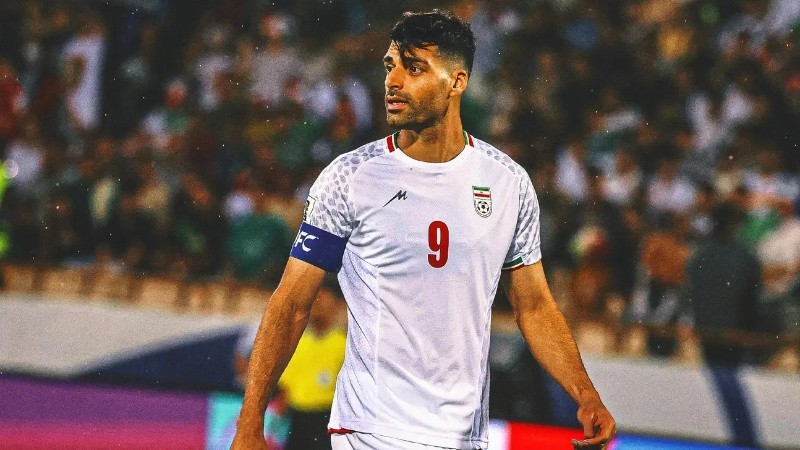 Mehdi Taremi es la gran esperanza del seleccionado persa