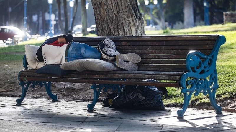 Nación compartió datos de su primer relevamiento de personas en situación de calle.