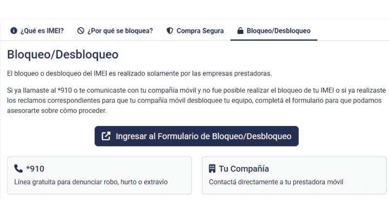 El sitio oficial al que ofrece redirigirte el correo.