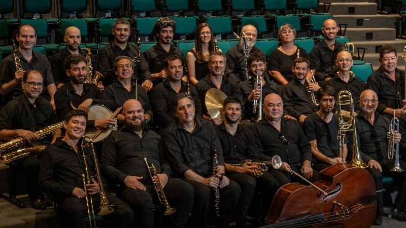 El Ensamble Municipal de Vientos.