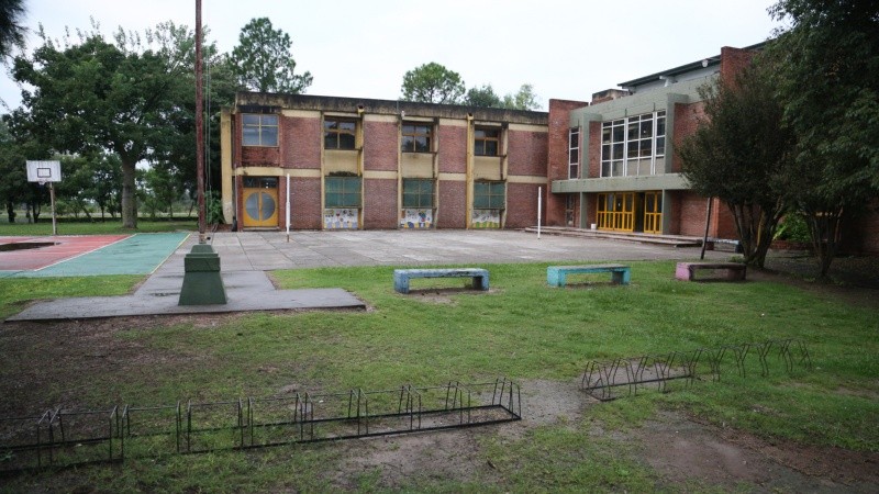 El patio de la escuela 40 (Alan Monzón/Rosario3).