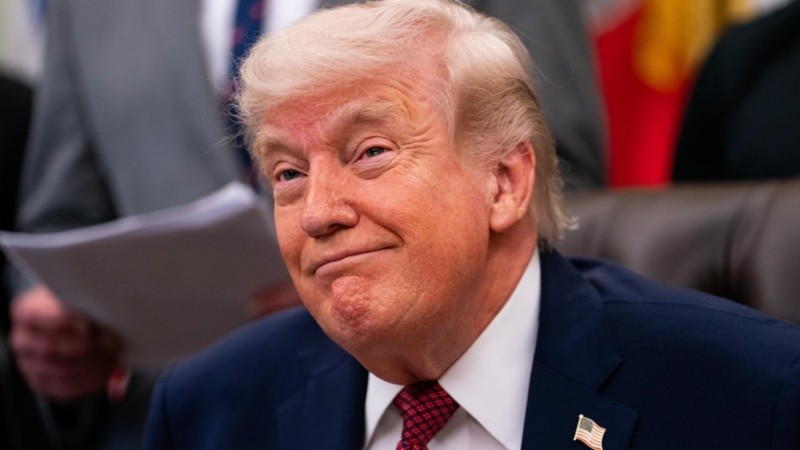 El presidente de Estados Unidos, Donald Trump.