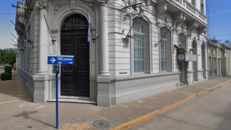 La sucursal sanpedrina del Nación.
