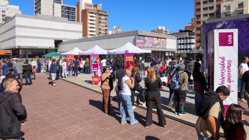 La jornada especial congregó una multitud.