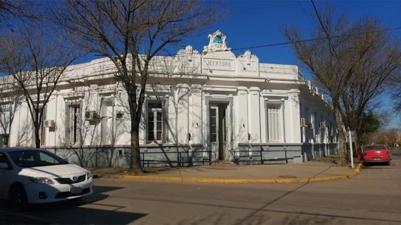 La jefatura casildense fue escenario de protestas de detenidos este viernes.