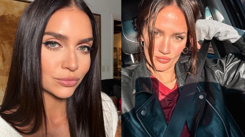 Zaira Nara y Paula Chaves.