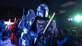 Una imagen del desfile Cosplay del Star Wars Days de 2024 en el CC Cine Lumiére (Municipalidad de Rosario)