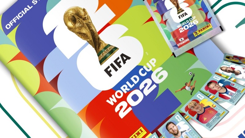 Crece la expectativa por la colección de cromos del Mundial 2026. (Panini)