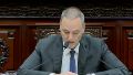 Adorni leyó su discurso de informe de gestión ante los diputados.