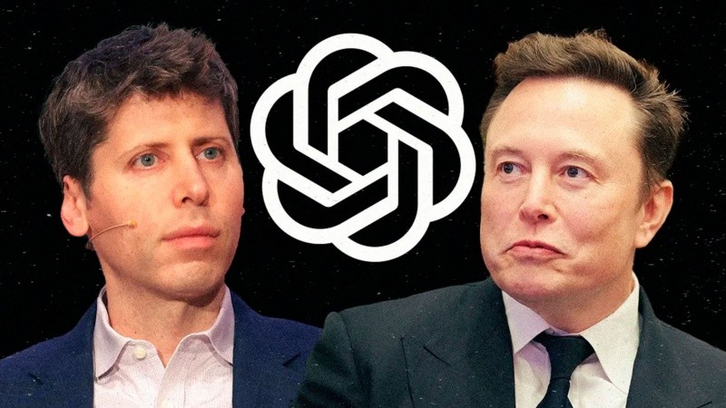 Sam Altman ante Elon Muskc