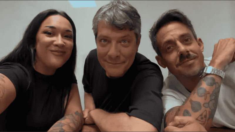 Todo ocurrió al aire del programa Otro día perdido.