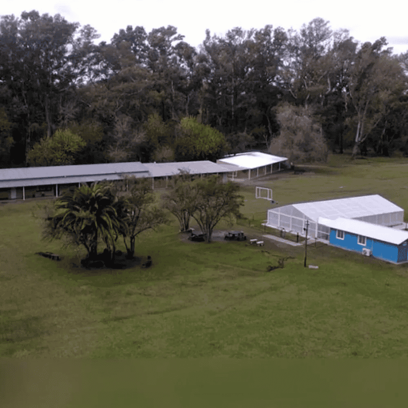  El predio del centro de educación terapéutica para niños con TEA de AUPA.&nbsp;