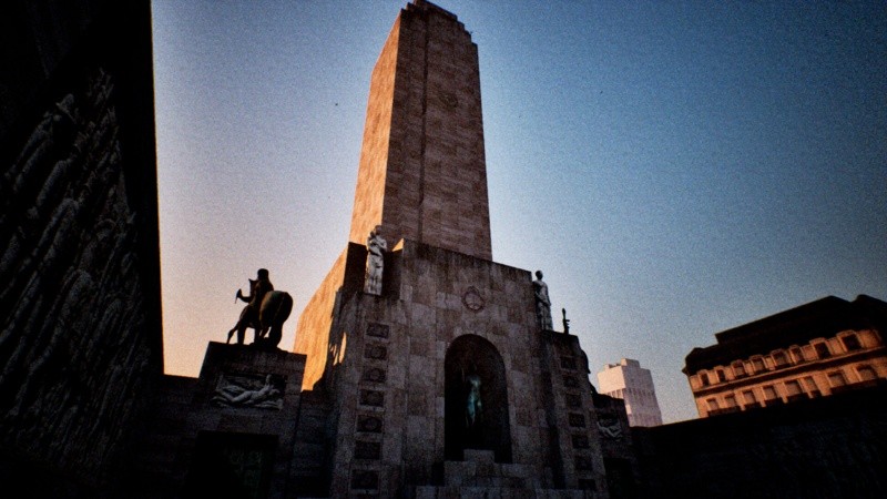Monumento a la Bandera en Devil's Lantern.