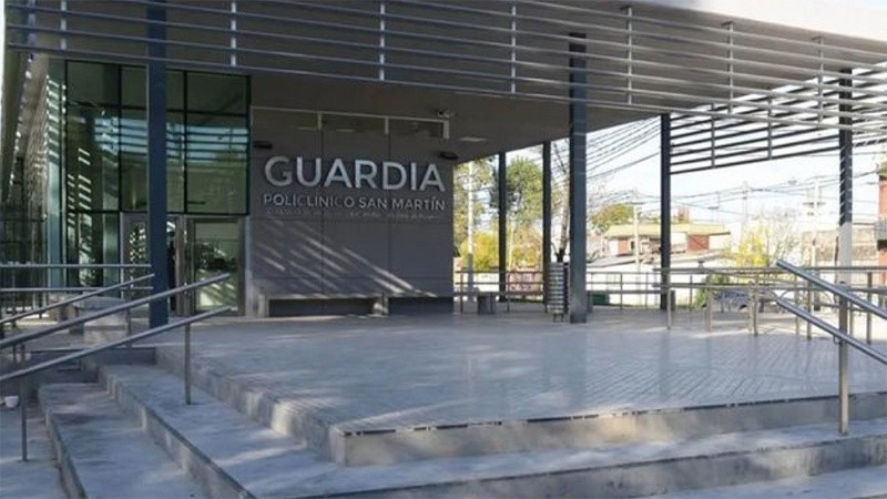 En el policlínico San Martín se constató su fallecimiento.