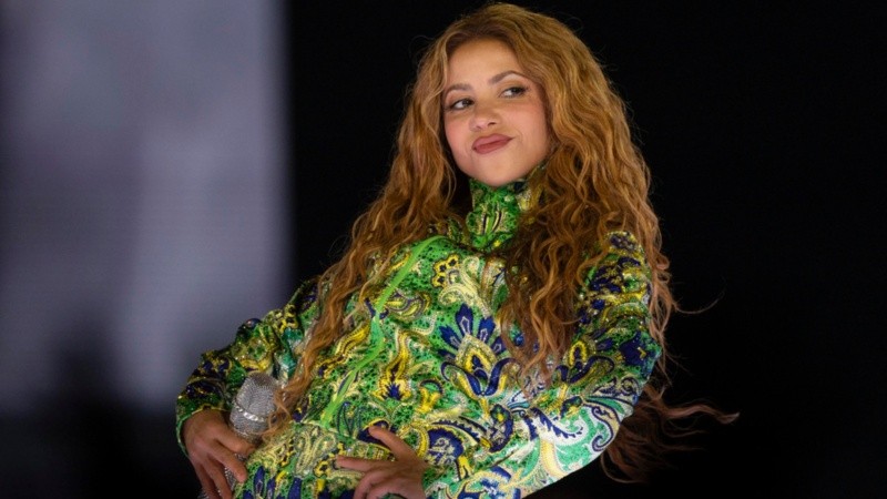 Shakira en Copacabana este sábado a la noche.