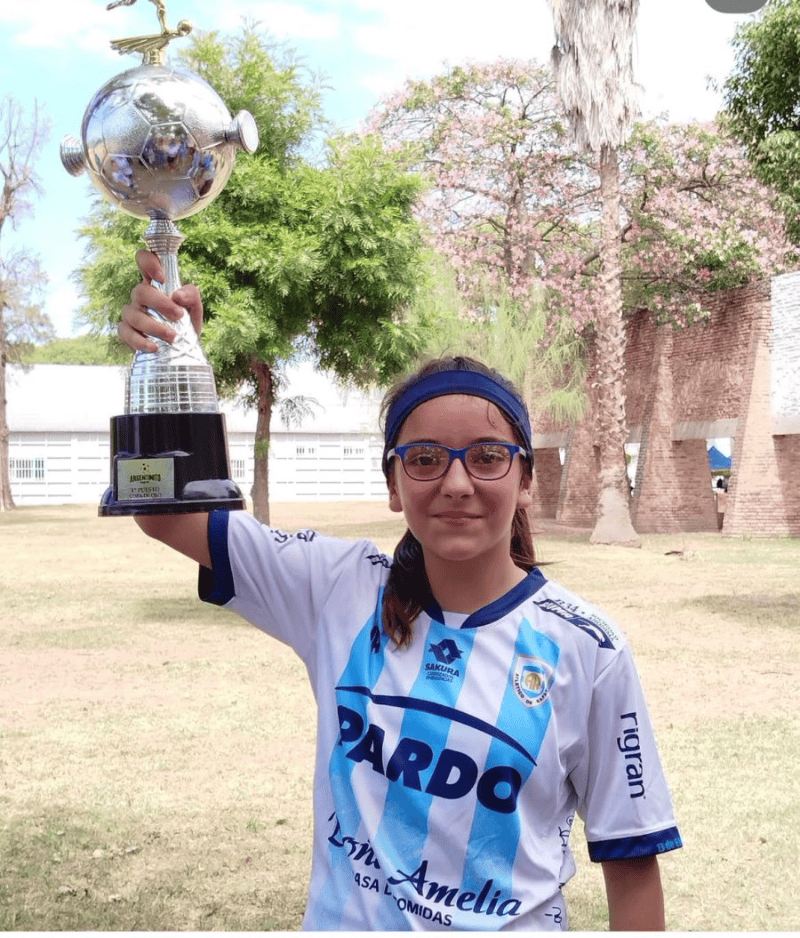 Atlético Rafaela, donde Joaquina hizo sus primeros pasos en el fútbol femenino.&nbsp;
