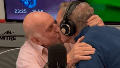 El beso entre Pagani y Bonelli en radio Mitre.