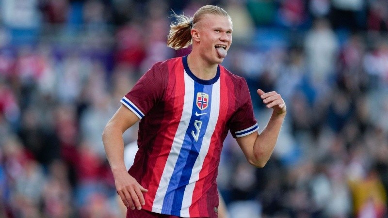 Erling Haaland tiene el claro objetivo de liderar la tabla de goleadores