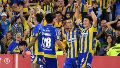 Ovando gritó en el Gigante su segundo gol en la Libetadores (Fotobaires)
