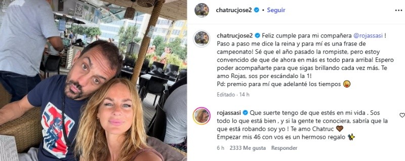 El posteo que publicó el exfurtbolista en su cuenta de Instagram.&nbsp;