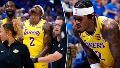 El jugador de los Lakers sufrió una luxación abierta.