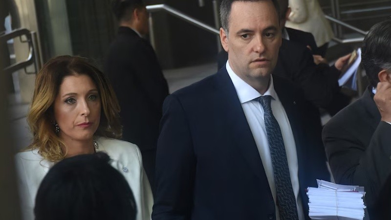 El jefe de Gabinete, Manuel Adorni.