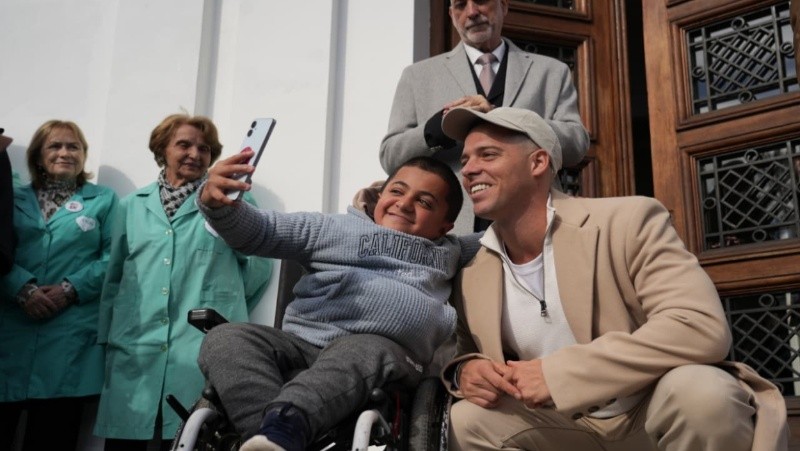 Este viernes quedó inaugurada la nueva sala de oncohematología del hospital de niños Víctor J. Vilela de la ciudad de Rosario (Alan Monzón)&nbsp;&nbsp;