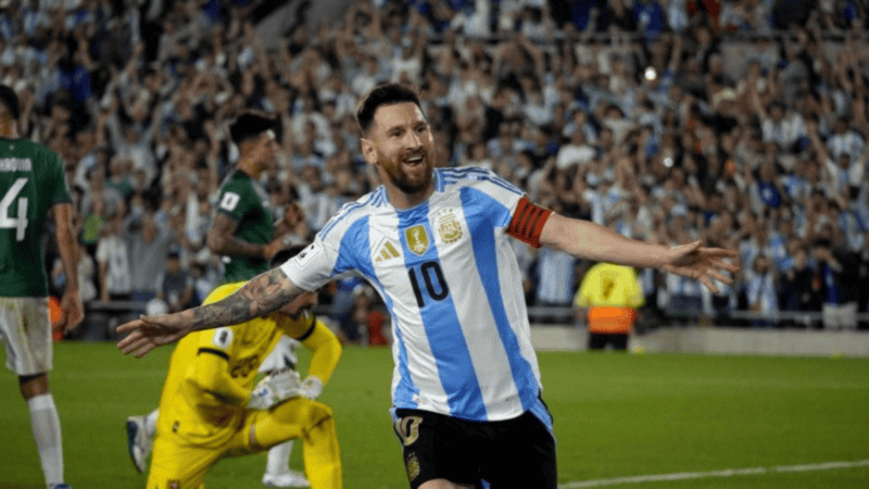Messi disputará su 6º mundial con Argentina