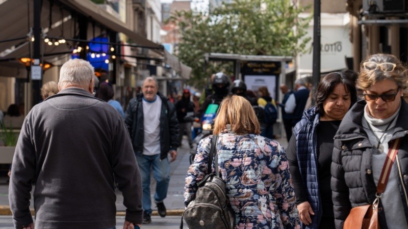 Centro peatonal compras ofertas