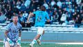 González Metilli sale a gritar su gol histórico en el Kempes.